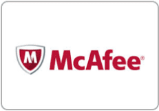 McAfee McAfee logo